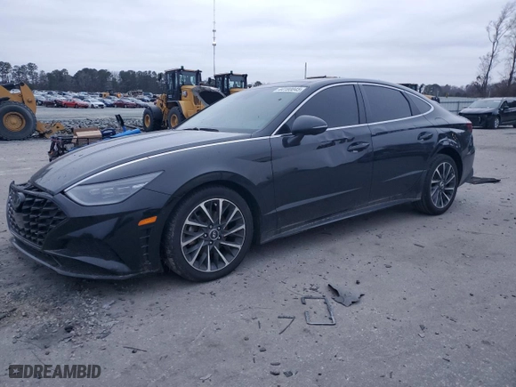 2022 Hyundai Sonata Limited with VIN KMHL34J25NA175191, listed as a Copart auction lot 44180045 with 63,835 mi miles and Salvage Title. Bid and sale history available at carsss.com. Image 1.