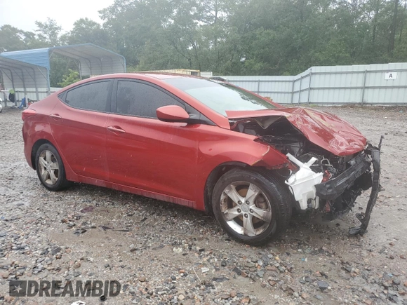 2013 Hyundai Elantra GLS with VIN KMHDH4AE2DU747914, listed as a Copart auction lot 59400225 with 131,302 mi miles and Clean title. Bid and sale history available at DreamBid. Image 4.