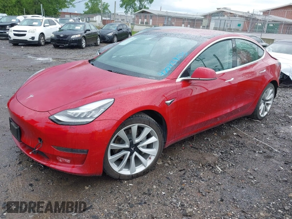 2018 Tesla Model 3 Long Range Battery with VIN 5YJ3E1EA6JF052659, listed as a IAAI auction lot 42093903 with 49,255 mi miles and . Bid and sale history available at DreamBid. Image 20.