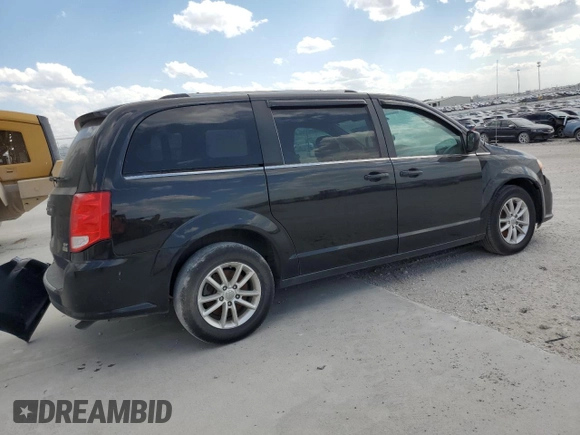 2018 Dodge Grand Caravan SXT z VIN 2C4RDGCG0JR267403, wystawiony jako Copart lot #57227545 z przebiegiem 117 549 mil mil oraz Szkoda całkowita • Salvage title. Historia ofert i sprzedaży dostępna na DreamBid. Obrazek 3.