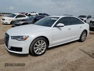 2016 Audi A6 Premium Plus with VIN WAUGFAFC9GN027566, listed as a Copart auction lot 64305925 with 74,445 mi miles and Salvage title. Bid and sale history available at DreamBid. Image 1.