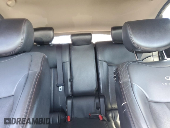 2014 Infiniti QX70 with VIN JN8CS1MW1EM410600, listed as a Copart auction lot 54410295 with 116,985 mi miles and Salvage Title. Bid and sale history available at carsss.com. Image 10.