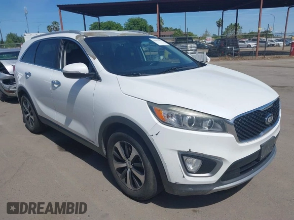 2016 Kia Sorento EX with VIN 5XYPHDA51GG001543, listed as a IAAI auction lot 41993955 with 176,098 mi miles. Bid and sale history available at carsss.com. Image 1.