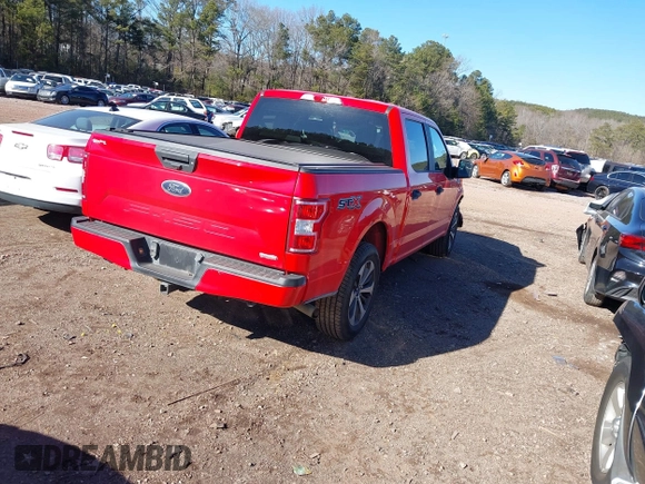 2019 Ford F-150 XL with VIN 1FTEW1C4XKKE32286, listed as a IAAI auction lot 41379079 with 156,726 mi miles and . Bid and sale history available at DreamBid. Image 4.
