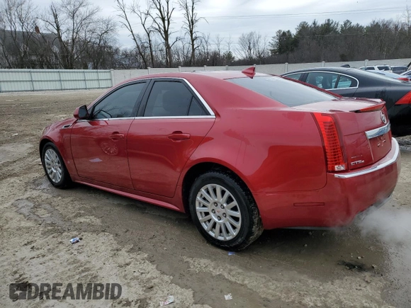 2011 Cadillac CTS Sedan Luxury with VIN 1G6DG5EY8B0108669, listed as a Copart auction lot 47100185 with 109,760 mi miles and Clean Title. Bid and sale history available at carsss.com. Image 2.