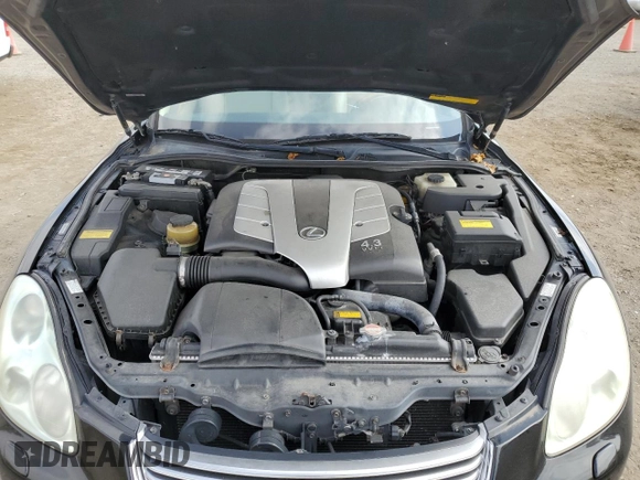 2002 Lexus SC 430 with VIN JTHFN48YX20007150, listed as a Copart auction lot 57253434 with 130,029 mi miles and Salvage Title. Bid and sale history available at DreamBid. Image 12.
