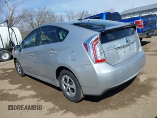 2012 Toyota Prius One with VIN JTDKN3DU6C5438120, listed as a IAAI auction lot 41845598 with 102,643 mi miles and . Bid and sale history available at carsss.com. Image 3.