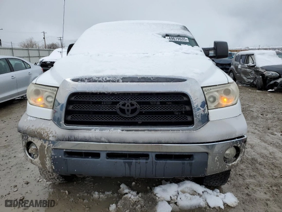 2007 Toyota Tundra SR5 with VIN 5TFBV541X7X004696, listed as a Copart auction lot 49679535 with 277,406 mi miles and Salvage Title. Bid and sale history available at carsss.com. Image 5.
