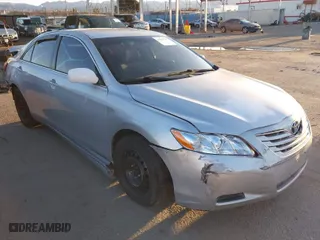 2007 Toyota Camry CE with VIN 4T1BE46K27U508205, listed as a IAAI auction lot 41827197 with 187,126 mi miles. Bid and sale history available at carsss.com. Image 1.