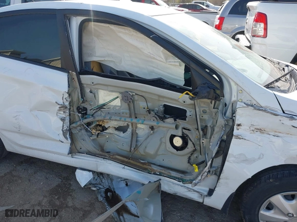 2017 Hyundai Accent SE with VIN KMHCT4AE9HU287179, listed as a IAAI auction lot 41706951 with 50,840 mi miles. Bid and sale history available at carsss.com. Image 6.