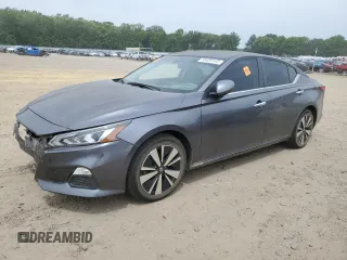 2021 Nissan Altima SV with VIN 1N4BL4DV4MN329103, listed as a Copart auction lot 56489145 with 90,029 mi miles and Salvage title. Bid and sale history available at DreamBid. Image 1.