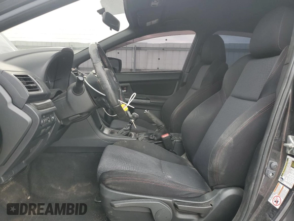 2015 Subaru WRX with VIN JF1VA1A60F9834792, listed as a Copart auction lot 46128425 with 155,677 mi miles and Salvage Title. Bid and sale history available at carsss.com. Image 7.