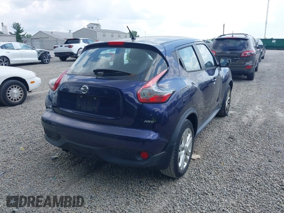 2015 Nissan Juke SL with VIN JN8AF5MV8FT554551, listed as a IAAI auction lot 42717294 with 77,898 mi miles and . Bid and sale history available at DreamBid. Image 4.