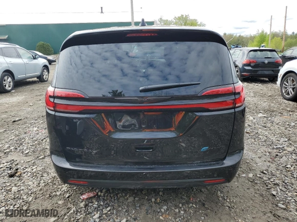 2023 Chrysler Pacifica Hybrid Limited with VIN 2C4RC1S77PR604580, listed as a Copart auction lot 55329464 with 2,497 mi miles and Salvage Title. Bid and sale history available at carsss.com. Image 6.
