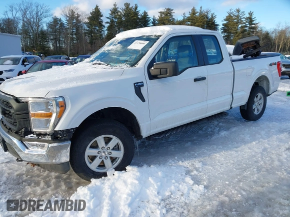 2022 Ford F-150 XL z VIN 1FTEX1EBXNKF15858, wystawiony jako IAAI lot #41478000 z przebiegiem 14 447 mil mil oraz . Historia ofert i sprzedaży dostępna na DreamBid. Obrazek 21.