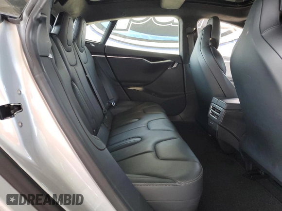 2016 Tesla Model S 90D with VIN 5YJSA1E24GF178298, listed as a Copart auction lot 52799545 with 112,391 mi miles and Salvage Title. Bid and sale history available at DreamBid. Image 10.