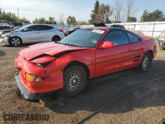 1993 Toyota MR2 z VIN JT2SW22P2P0063195, wystawiony jako Copart lot #68921224 z przebiegiem 155 528 mil mil oraz Czysty tytuł • Clean title. Historia ofert i sprzedaży dostępna na DreamBid. Obrazek 1.