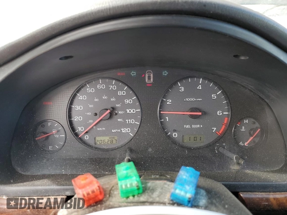 2000 Subaru Legacy Outback with VIN 4S3BH6750Y6616991, listed as a Copart auction lot 43860405 with 206,287 mi miles and Salvage title. Bid and sale history available at DreamBid. Image 9.