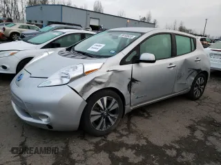 2017 Nissan LEAF SL with VIN 1N4BZ0CP9HC302491, listed as a Copart auction lot 38160433 with 42,910 mi miles. Bid and sale history available at carsss.com. Image 1.