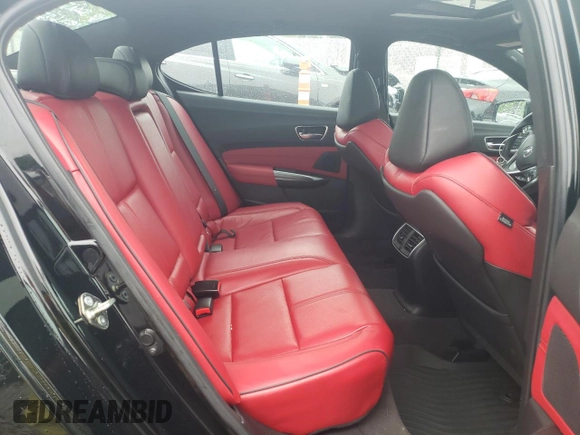 2020 Acura TLX w/A-Spec Pkg with VIN 19UUB3F69LA003178, listed as a Copart auction lot 66671384 with 37,812 mi miles and Salvage Title. Bid and sale history available at carsss.com. Image 10.