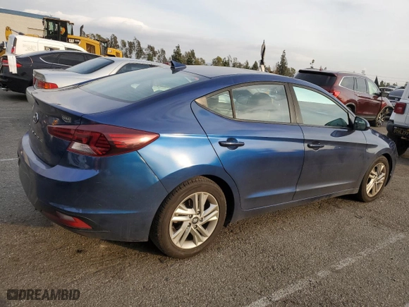 2020 Hyundai Elantra Value Edition with VIN 5NPD84LF9LH578073, listed as a Copart auction lot 44722905 with 108,455 mi miles and Salvage Title. Bid and sale history available at carsss.com. Image 3.