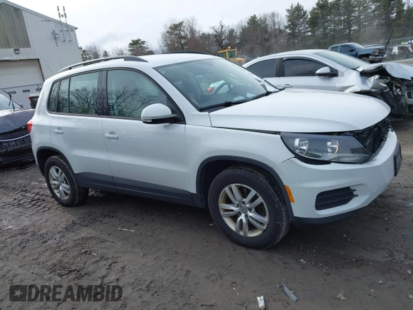 2017 Volkswagen Tiguan S with VIN WVGBV7AX3HK020883, listed as a IAAI auction lot 41782168 with 87,650 mi miles and . Bid and sale history available at DreamBid. Image 13.