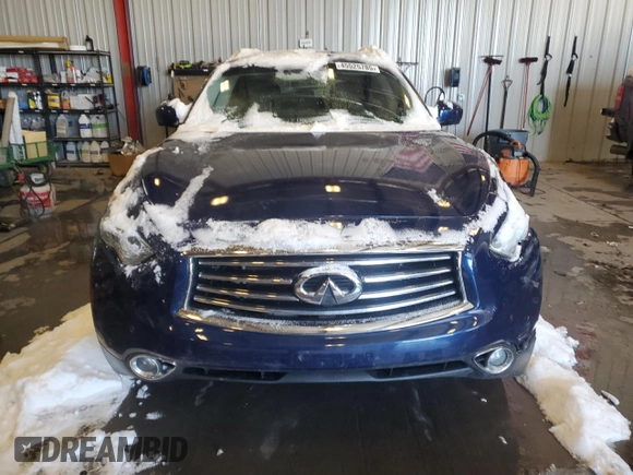 2016 Infiniti QX70 with VIN JN8CS1MW3GM750317, listed as a Copart auction lot 45525785 with 100,318 mi miles and Clean title. Bid and sale history available at DreamBid. Image 5.
