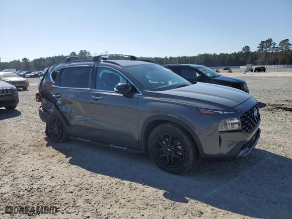 2022 Hyundai Santa Fe SEL with VIN 5NMS64AJXNH479881, listed as a Copart auction lot 48523915 with 16,055 mi miles and Salvage Title. Bid and sale history available at carsss.com. Image 4.