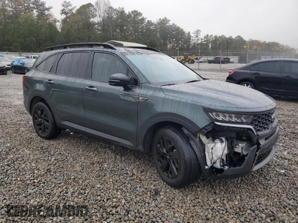 2023 Kia Sorento X-Line S with VIN 5XYRLDLC5PG183105, listed as a Copart auction lot 80991524 with 39,736 mi miles and Salvage Title. Bid and sale history available at carsss.com. Image 4.