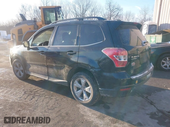 2014 Subaru Forester 2.5i Limited with VIN JF2SJAJC4EH430578, listed as a IAAI auction lot 41343493 with 190,520 mi miles. Bid and sale history available at carsss.com. Image 3.