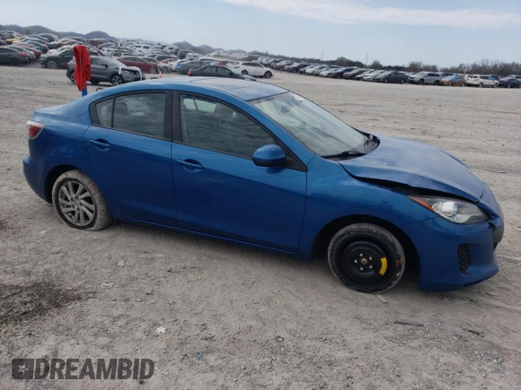 2012 Mazda 3 i Grand Touring with VIN JM1BL1W83C1523756, listed as a Copart auction lot 50789565 with 156,853 mi miles and Clean Title. Bid and sale history available at DreamBid. Image 4.