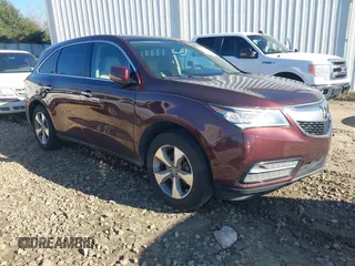 2016 Acura MDX with VIN 5FRYD4H25GB043943, listed as a IAAI auction lot 41731449 with 149,648 mi miles. Bid and sale history available at carsss.com. Image 1.