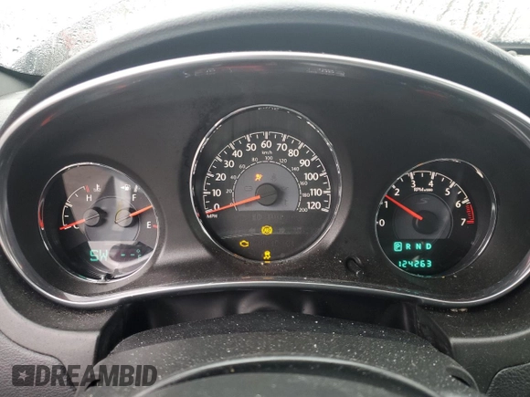 2013 Chrysler 200 Limited with VIN 1C3CCBCG7DN600889, listed as a Copart auction lot 46275575 with 124,263 mi miles and Salvage Title. Bid and sale history available at carsss.com. Image 9.