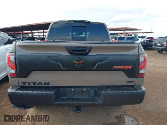 2021 Nissan Titan Pro-4X with VIN 1N6AA1ED9MN519749, listed as a IAAI auction lot 41948962 with 65,807 mi miles and . Bid and sale history available at DreamBid. Image 16.