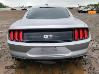 2021 Ford Mustang GT with VIN 1FA6P8CF0M5156249, listed as a Copart auction lot 54872224 with 13,658 mi miles and Salvage Title. Bid and sale history available at carsss.com. Image 6.