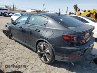 2023 Polestar 2 with VIN YSMEG3KA7PL156221, listed as a Copart auction lot 49924415 with 23,803 mi miles and Non Repairable. Bid and sale history available at DreamBid. Image 2.