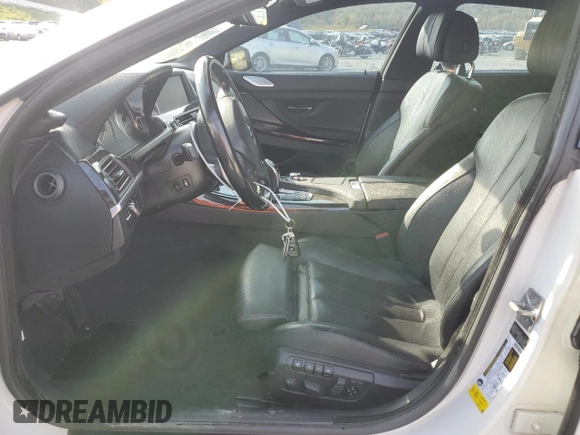 2013 BMW 6 Series 640i with VIN WBA6A0C54DDF14186, listed as a Copart auction lot 70901794 with 115,304 mi miles and Salvage Title. Bid and sale history available at DreamBid. Image 7.