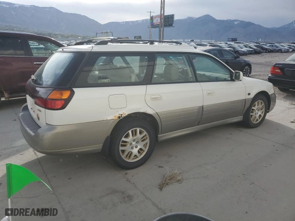 2001 Subaru Legacy Wagon Outback H6 L.L. Bean Edition with VIN 4S3BH806717664454, listed as a Copart auction lot 54248455 with 254,272 mi miles and Clean Title. Bid and sale history available at carsss.com. Image 3.