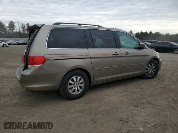 2010 Honda Odyssey EX with VIN 5FNRL3H46AB075666, listed as a Copart auction lot 50724145 with 57,773 mi miles and Salvage Title. Bid and sale history available at carsss.com. Image 3.