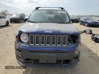 2017 Jeep Renegade Latitude with VIN ZACCJBBB1HPF39902, listed as a Copart auction lot 50965445 with 119,821 mi miles and Salvage Title. Bid and sale history available at carsss.com. Image 5.
