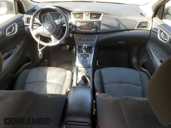 2017 Nissan Sentra S with VIN 3N1AB7AP7HY287960, listed as a Copart auction lot 53664385 with 89,246 mi miles and Salvage Title. Bid and sale history available at DreamBid. Image 8.