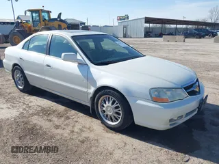 2002 Acura TL with VIN 19UUA56652A059759, listed as a IAAI auction lot 41590916 with 167,929 mi miles. Bid and sale history available at carsss.com. Image 1.