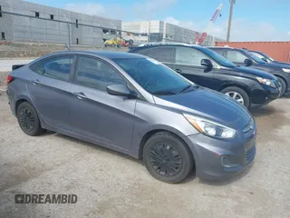 2016 Hyundai Accent SE with VIN KMHCT4AE7GU104201, listed as a IAAI auction lot 42568108 with 90,203 mi miles and . Bid and sale history available at DreamBid. Image 1.