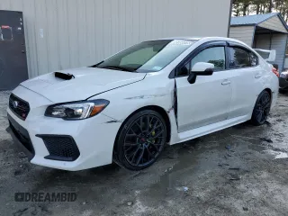 2019 Subaru WRX STI with VIN JF1VA2R65K9817054, listed as a Copart auction lot 45966075 with 42,972 mi miles and Clean title. Bid and sale history available at DreamBid. Image 1.