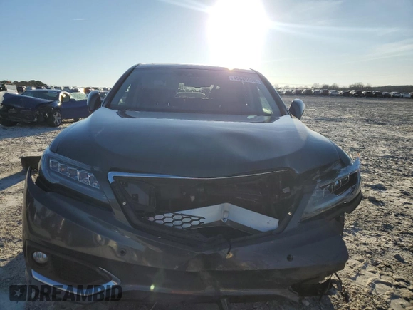 2016 Acura RDX Advance Pkg with VIN 5J8TB3H76GL009709, listed as a Copart auction lot 45685505 with 58,935 mi miles and Salvage Title. Bid and sale history available at carsss.com. Image 5.