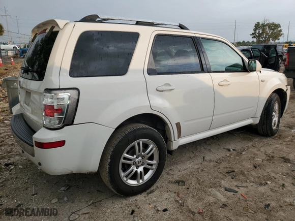 2009 Mercury Mariner Premier with VIN 4M2CU87G89KJ00930, listed as a Copart auction lot 72181704 with 186,289 mi miles and Salvage Title. Bid and sale history available at carsss.com. Image 3.