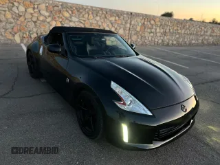 2014 Nissan 370Z Touring with VIN JN1AZ4FH1EM620177, listed as a Copart auction lot 54388235 with 107,509 mi miles and Salvage Title. Bid and sale history available at carsss.com. Image 1.