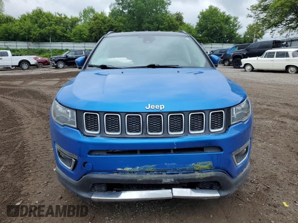 2021 Jeep Compass Limited z VIN 3C4NJDCB9MT535683, wystawiony jako Copart lot #58504285 z przebiegiem 44 738 mil mil oraz Czysty tytuł • Clean title. Historia ofert i sprzedaży dostępna na DreamBid. Obrazek 5.