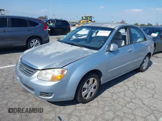 2008 Kia Spectra EX with VIN KNAFE122185575459, listed as a IAAI auction lot 42137257 with 55,402 mi miles and . Bid and sale history available at DreamBid. Image 2.