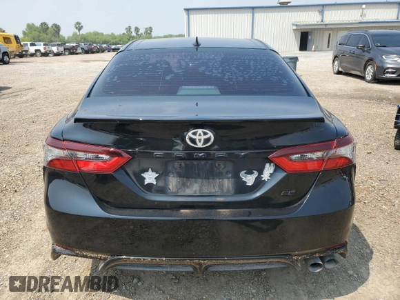 2021 Toyota Camry SE Nightshade with VIN 4T1G11AK3MU526683, listed as a Copart auction lot 51389745 with 55,505 mi miles and Salvage Title. Bid and sale history available at DreamBid. Image 6.